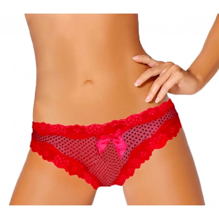 Braguita de Nochevieja para la mujer COMET (color rojo) - Ropa interior femenina