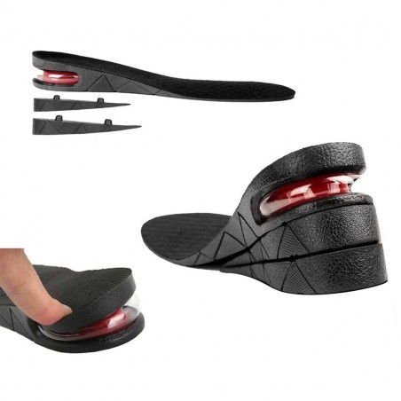 592413 Plantillas de elevación hasta 2 niveles unisex mod. PUMP tallas 36 a 43