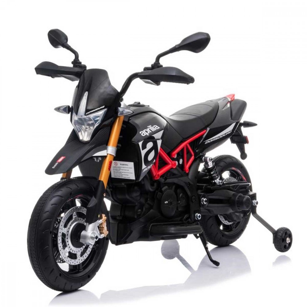 LT909 Moto eléctrica Dorsoduro 900 EVA para niños luces y sonidos