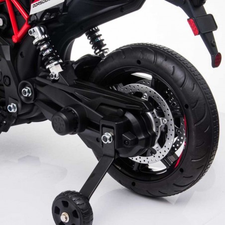 LT909 Moto eléctrica Dorsoduro 900 EVA para niños luces y sonidos