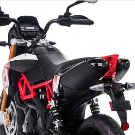 LT909 Moto eléctrica Dorsoduro 900 EVA para niños luces y sonidos