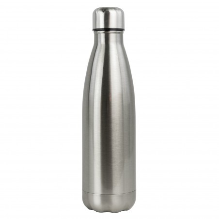 186168 Botella de agua térmica recargable 500 ml en acero sin BPA