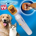 Lima de uñas eléctrica para perros y gatos PEDI PAWS para todas las mascotas