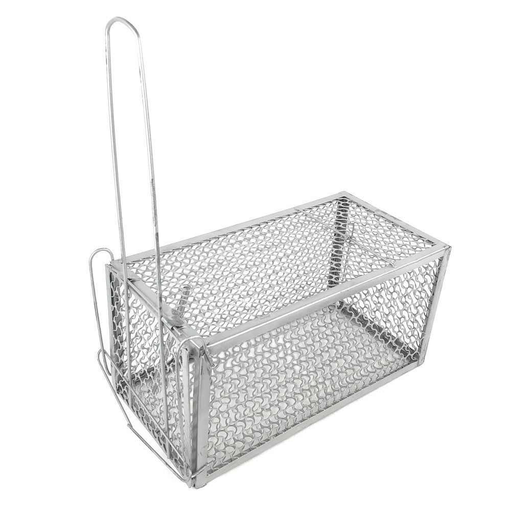 10750 Jaula trampa metálica para ratones con...