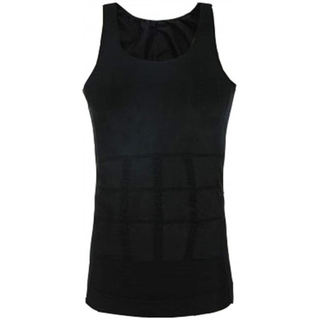 Camiseta reductora interior de hombre para el abdomen Reduce 1/2 tallas