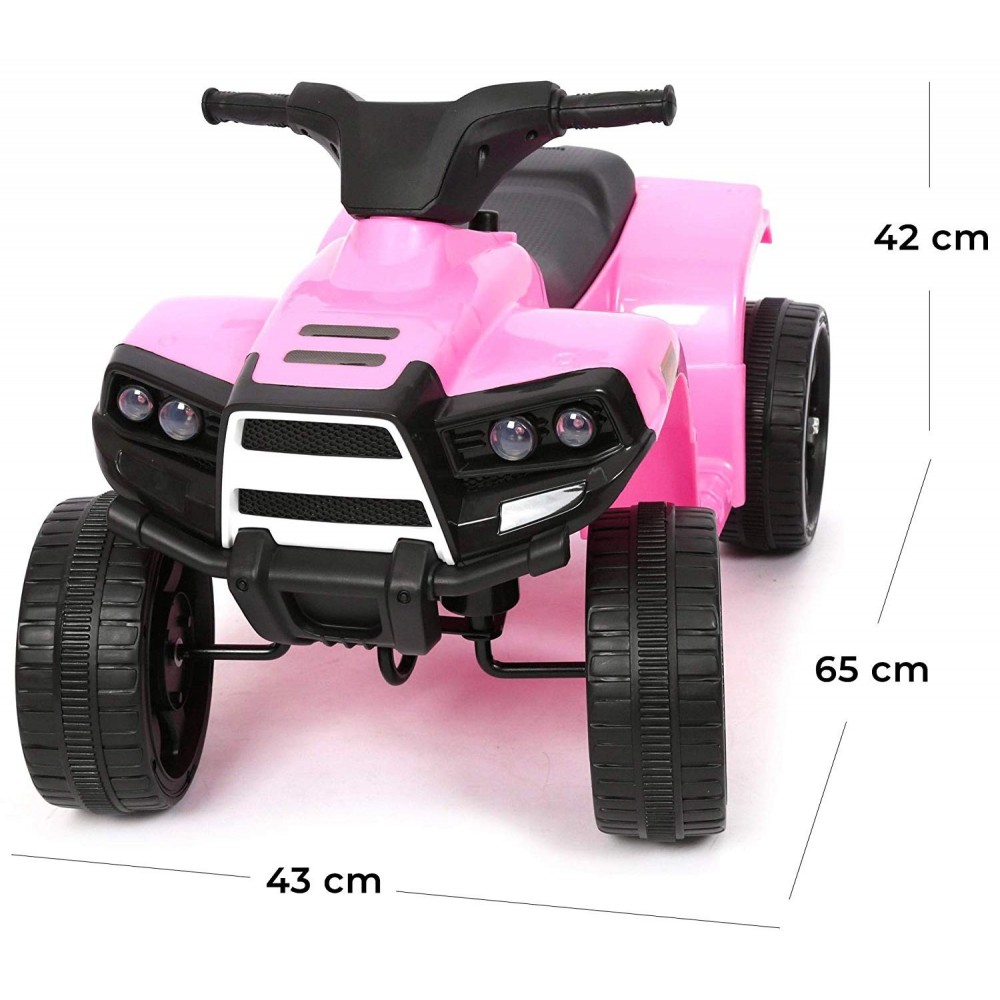 MiniQuad eléctrico para niños GIAQUINTO 6V con...