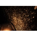 Proyector luz nocturna STAR LAMP PENTAGON - Luz de noche de estrellas planetas constelaciones efecto cielo para la habitación