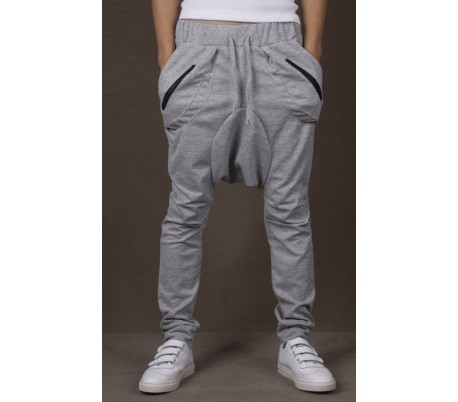 Pantalón afgano para hombre al estilo chándal y holgados mod. BAGGY - Moda masculina
