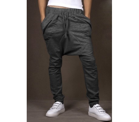 Pantalón afgano para hombre al estilo chándal y holgados mod. BAGGY - Moda masculina