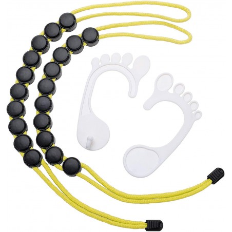 Organizador de calcetines para lavado y secado FUBUCA en abs y ganchos