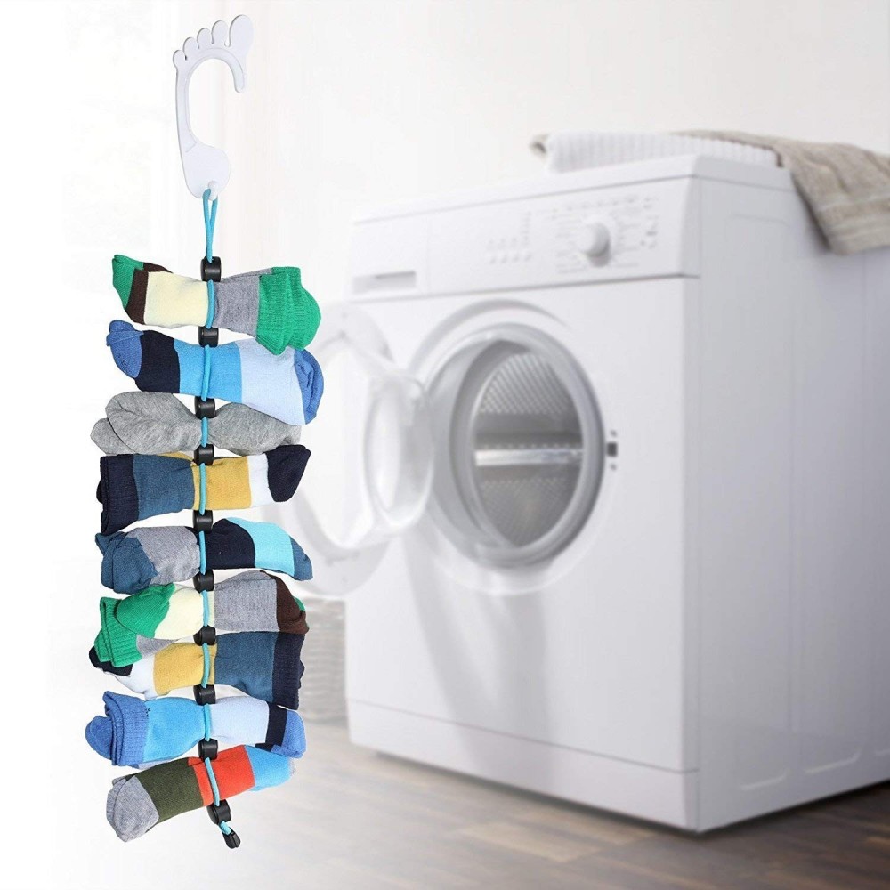 Organizador de calcetines para lavado y secado...
