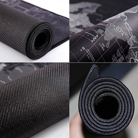 Alfombra antideslizante para escritorio Mapamundo 900x400x3mm