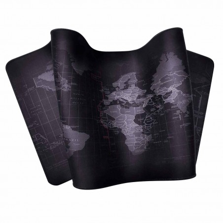 Alfombra antideslizante para ordenador de escritorio Mapamundo 900x400x2mm