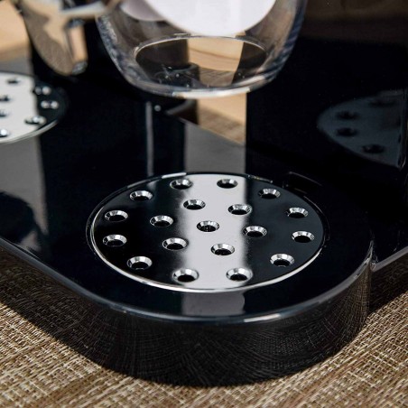 Dispensador de cereales doble contenedor 8 LT para cereales frutos secos dulces