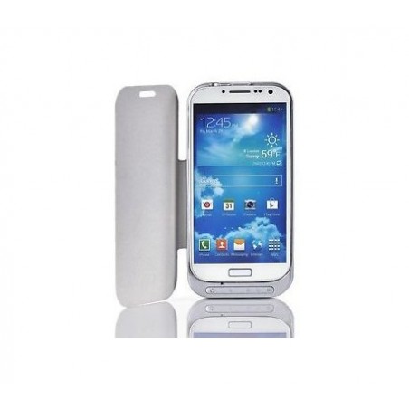 Funda flip cargador batería externa carcasa 3200mAh para Samsung Galaxy S4