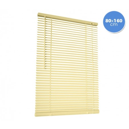 007750 Persiana veneciana de PVC 80 x 160 cm para interiores
