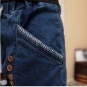Pantalón afgano para hombre al estilo tejano y holgados mod. DANGER - Moda masculina