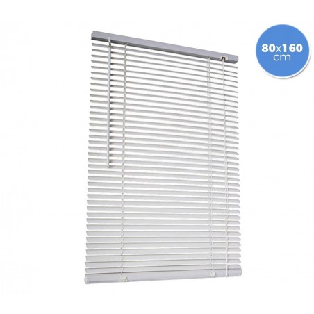 007750 Persiana veneciana de PVC 80 x 160 cm para interiores
