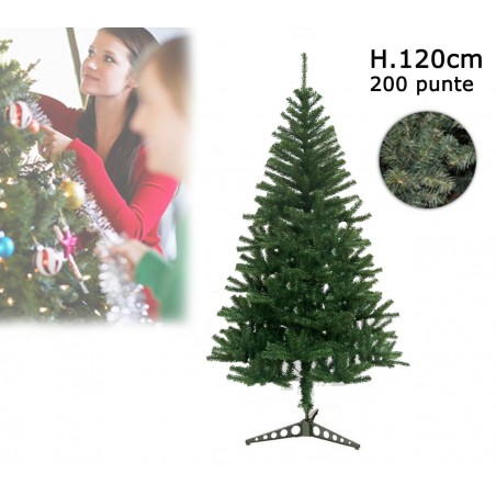 511011 Árbol de Navidad 120 cm 200 puntas (artificial) - PINO DELLE SORPRESE