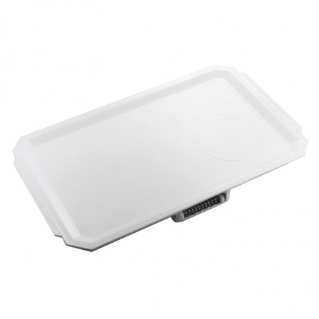 Bandeja universal de 30,5x19cm para reposabrazos con fijación por muelle