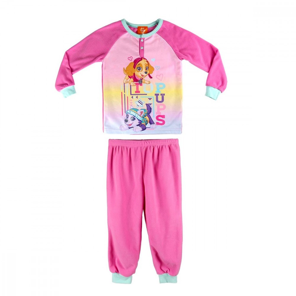 22-2309 Pijama de invierno para niña motivo Paw Patrol SKYE talla de 2 a 6 años