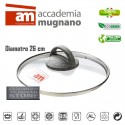 Tapa de vidrio  26 cm - Accademia Mugnano CUORE DI PIETRA