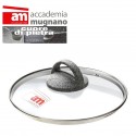 Tapa de vidrio  26 cm - Accademia Mugnano CUORE DI PIETRA