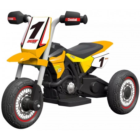 GVC-5478 MOTO ENDURO 6V para niños con luces delanteras sonidos y ruedas