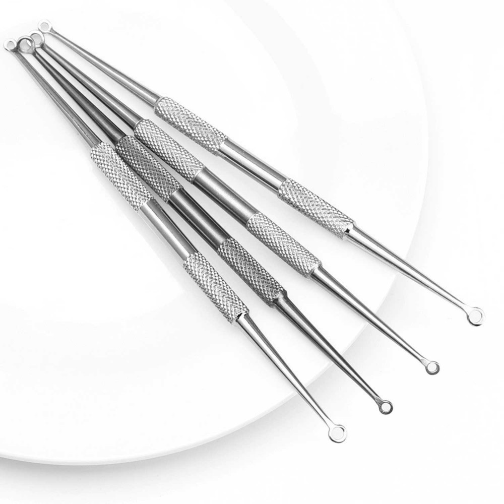 Aguja extractora anti-acné para puntos negros -...