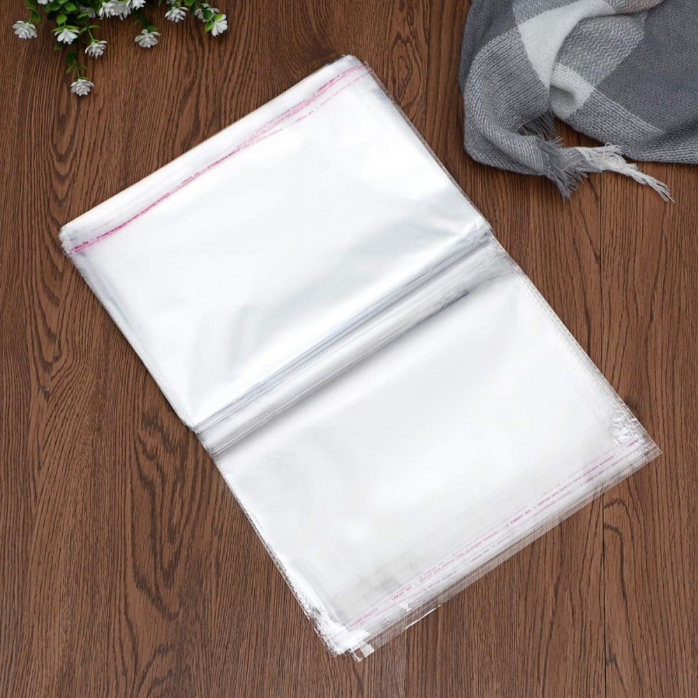 100 Bolsas transparentes de plástico sobres de...