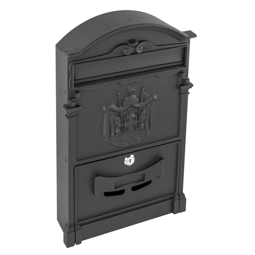 Buzón residencial en acero pintado con pintura...