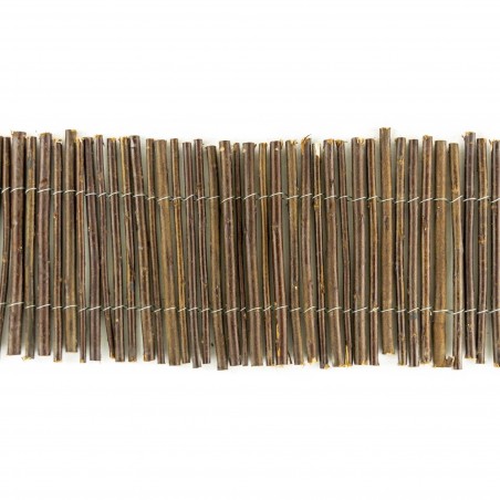 502495 Reja para sombreado perimetral decorativo 200x15cm corto color oscuro