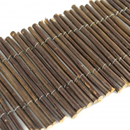 502495 Reja para sombreado perimetral decorativo 200x15cm corto color oscuro