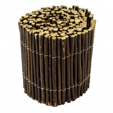 502495 Reja para sombreado perimetral decorativo 200x15cm corto color oscuro