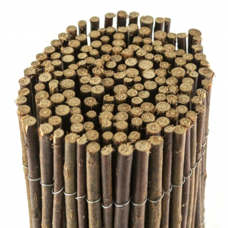 502488 Reja para sombreado perimetral decorativo 200x40cm color oscuro