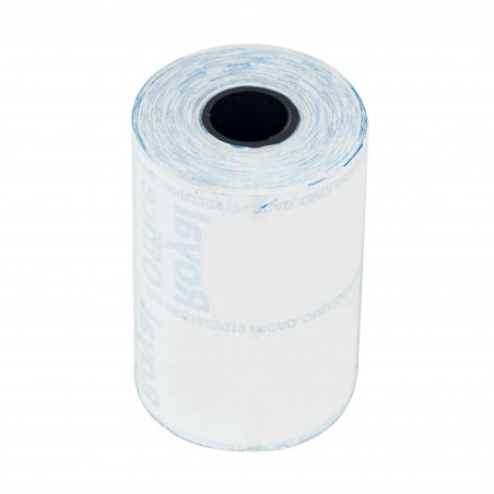 Pack 50 bolígrafos y 10 rollos papel térmico POS 57mm x 20mt agujero 12 mm 55gr