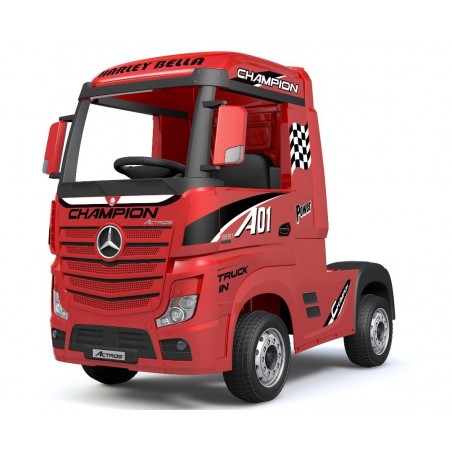 LT911 Camión eléctrico para niños MERCEDES ACTROS 12V las puertas se abren