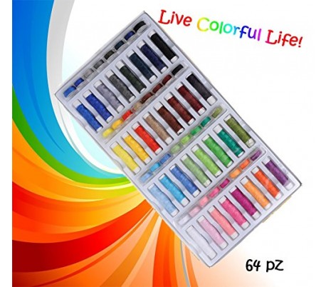 Set 64 piezas para la costura - Compuesto por hilos y bobinas de poliéster