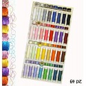 Set 64 piezas para la costura - Compuesto por hilos y bobinas de poliéster