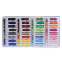 Set 64 piezas para la costura - Compuesto por hilos y bobinas de poliéster