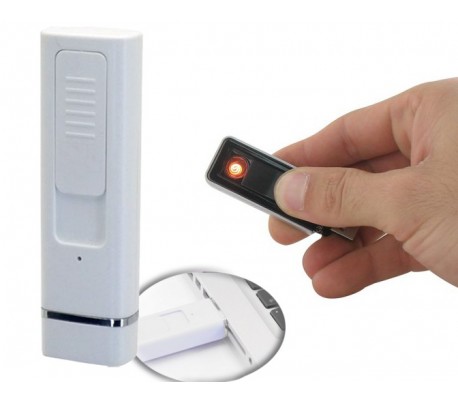 Mechero USB recargable - Sin gas y sin llama y anti-viento YES FIRE 