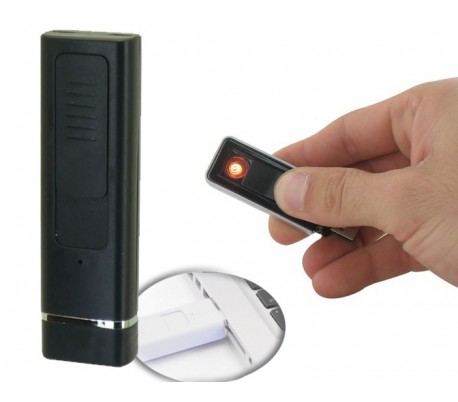 Mechero USB recargable - Sin gas y sin llama y anti-viento YES FIRE 