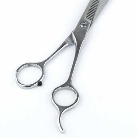 154983 Tijeras de peluquería para vaciar BETA ACCIAIO 17cm hoja recta hairstyle