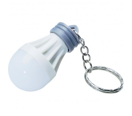 Llavero con bombilla LED para encontrar fácilmente los objetos