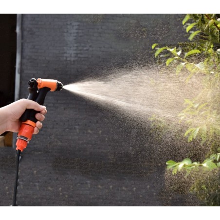 304535 Bomba de agua sumergible portátil con manguera y pistola 12v