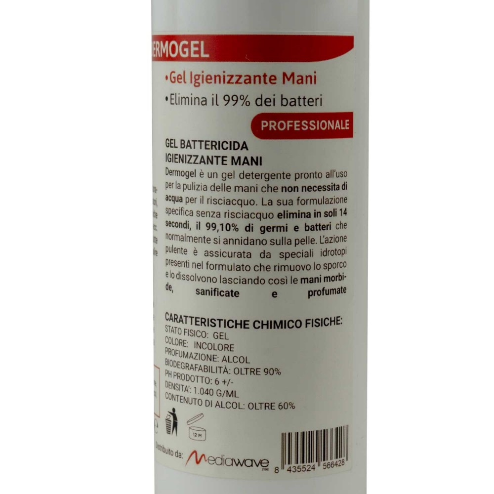 Desinfectante base de alcohol DERMOGEL GEL...