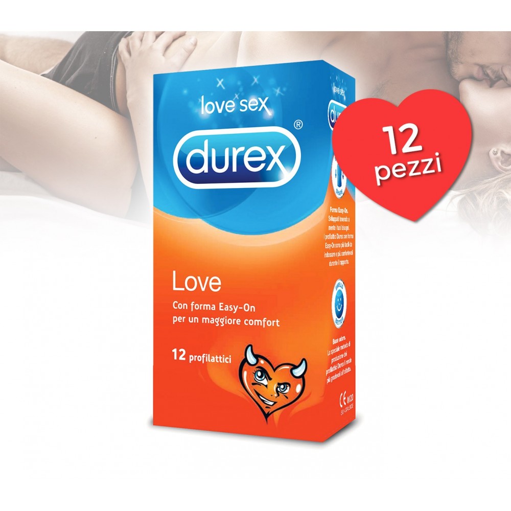 8079835 Durex Love Easy On paquete de 12...