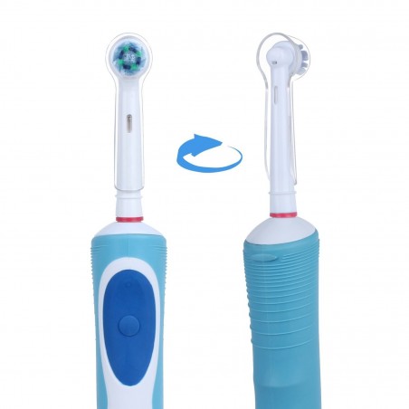 Tapa cabezal para cepillos de dientes eléctrico en plástico compatible con OralB