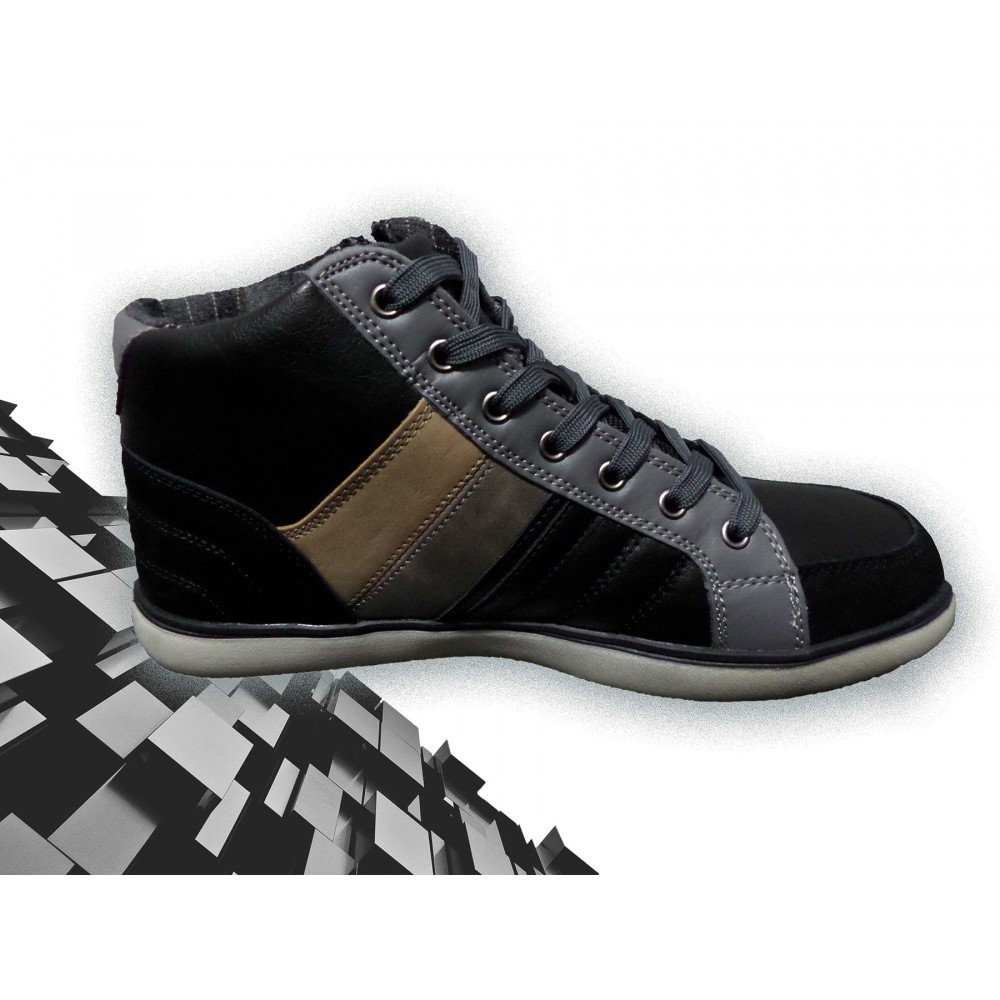 Zapatillas de hombre mod. GRAFITO con punta...