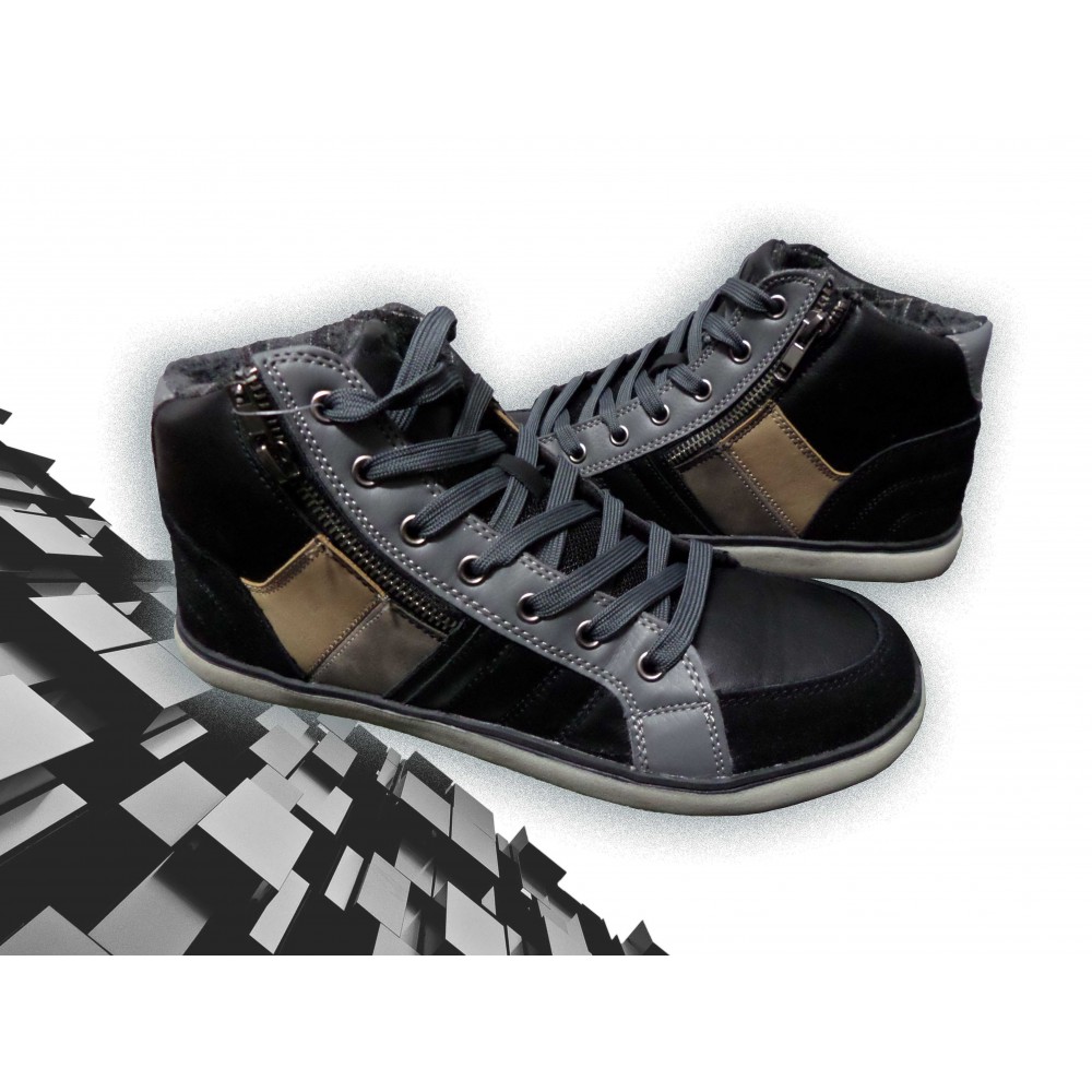 Zapatillas de hombre mod. GRAFITO con punta...